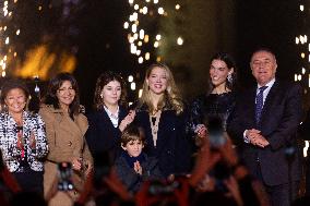 Champs Elysees Launches Christmas Lights NB