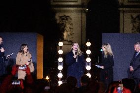 Champs Elysees Launches Christmas Lights NB