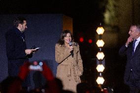 Champs Elysees Launches Christmas Lights NB