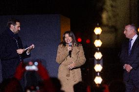 Champs Elysees Launches Christmas Lights NB