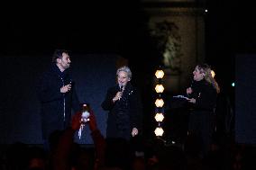 Champs Elysees Launches Christmas Lights NB