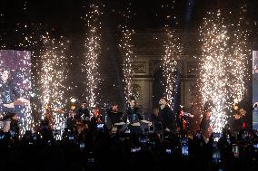 Champs Elysees Launches Christmas Lights NB