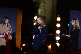 Champs Elysees Launches Christmas Lights NB