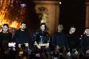 Champs Elysees Launches Christmas Lights NB