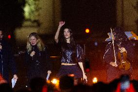 Champs Elysees Launches Christmas Lights NB