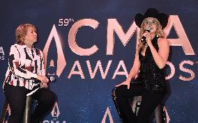 The 59th Annual CMA Awards Host Press Conference