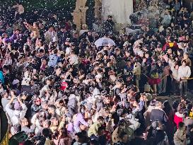 Giant Christmas Tree in Chongqing