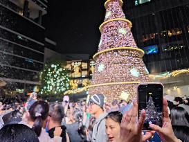 Giant Christmas Tree in Chongqing