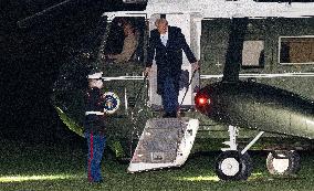 Trump Return from Florida