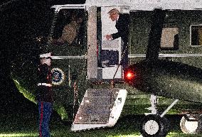 Trump Return from Florida