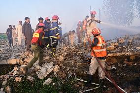 Factory Blast Aftermath Search Operations - Hyderabad