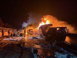 Chain Collision Aftermath - North Gyeongsang