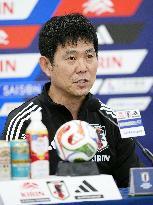 Football: Friendly between Japan and Bolivia