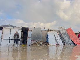 Weather Conditions Exacerbate Difficulties in Camps - Khan Yunis