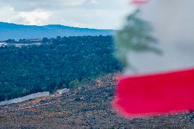 Israeli Concrete Wall - Lebanon