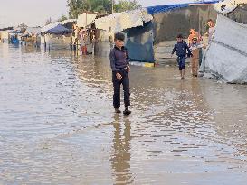 Weather Conditions Exacerbate Difficulties in Camps - Khan Yunis
