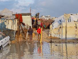 Weather Conditions Exacerbate Difficulties in Camps - Khan Yunis