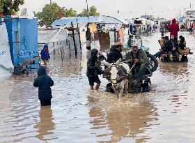 Weather Conditions Exacerbate Difficulties in Camps - Khan Yunis
