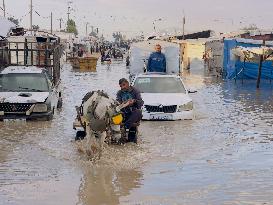 Weather Conditions Exacerbate Difficulties in Camps - Khan Yunis