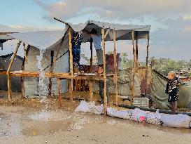 Weather Conditions Exacerbate Difficulties in Camps - Khan Yunis