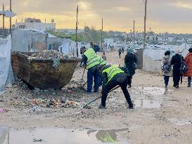 Weather Conditions Exacerbate Difficulties in Camps - Khan Yunis