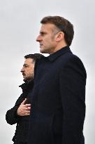 Volodymyr Zelensky Arrival Visit - Villacoublay