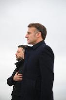 Volodymyr Zelensky Arrival Visit - Villacoublay