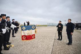 Volodymyr Zelensky Arrival Visit - Villacoublay
