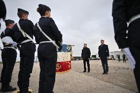 Volodymyr Zelensky Arrival Visit - Villacoublay