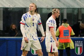 CALCIO - FIFA Mondiali - Qualifiers - Italy vs Norway