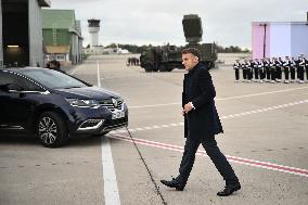 Volodymyr Zelensky Arrival Visit - Villacoublay