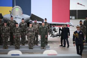 Volodymyr Zelensky Arrival Visit - Villacoublay