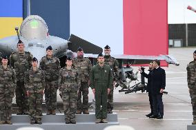 Volodymyr Zelensky Arrival Visit - Villacoublay