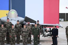 Volodymyr Zelensky Arrival Visit - Villacoublay
