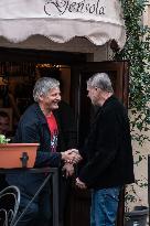 VIP's at the Osteria La Gensola - Rome