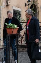 VIP's at the Osteria La Gensola - Rome