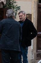 VIP's at the Osteria La Gensola - Rome