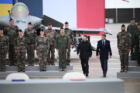 Volodymyr Zelensky Arrival Visit - Villacoublay