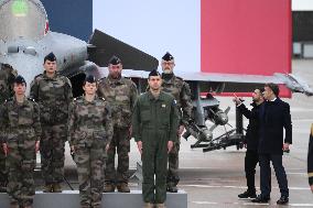 Volodymyr Zelensky Arrival Visit - Villacoublay