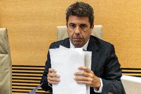 Mazon Undergoes Congressional Questioning On His Management Of The Dana - Spain