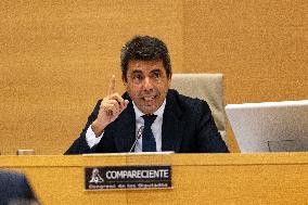 Mazon Undergoes Congressional Questioning On His Management Of The Dana - Spain