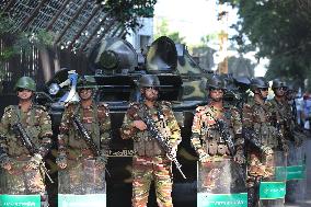 Clashes Outside the International Criminal Court - Dhaka