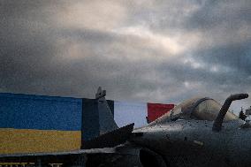 Volodymyr Zelensky Arrival Visit - Villacoublay