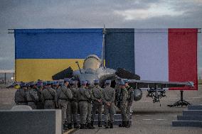 Volodymyr Zelensky Arrival Visit - Villacoublay