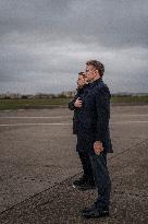 Volodymyr Zelensky Arrival Visit - Villacoublay