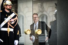 Volodymyr Zelensky Arrives at the Elysee Palace - Paris