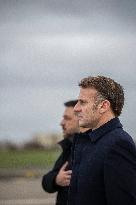 Volodymyr Zelensky Arrival Visit - Villacoublay