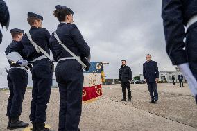 Volodymyr Zelensky Arrival Visit - Villacoublay