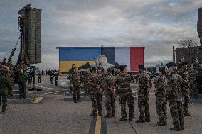 Volodymyr Zelensky Arrival Visit - Villacoublay
