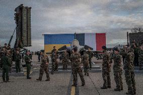 Volodymyr Zelensky Arrival Visit - Villacoublay